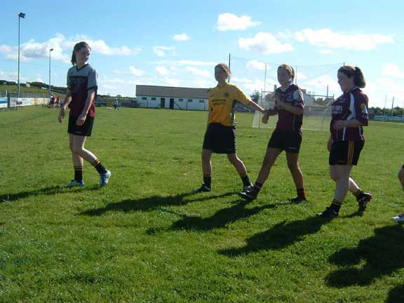 Ailbhe, Teresa, Aisling agus Marie