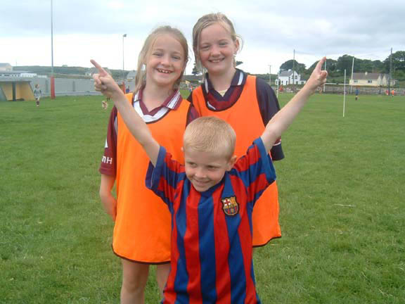 Caoimhe, GraceAnn agus Thomas