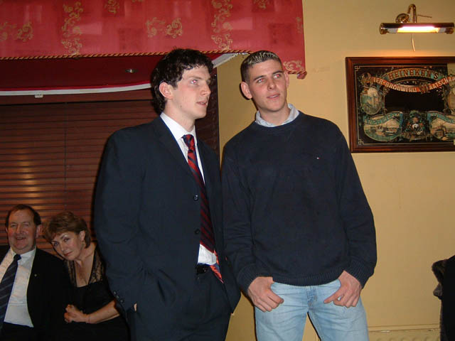 Meehan agus Colm Tan