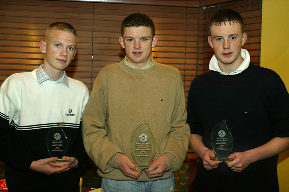 Mike Cadhain, Ciarn Barrett agus Tommy Murphy